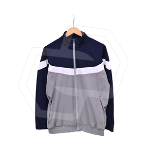 Men's Color Blocking <b>Track</b> <b>Jacket</b> Stand Collar Full Zip Sporty Breathable Polyester Winter Front Logo - Product Image 1