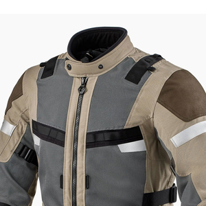 Chaqueta de carreras para motocicleta con acolchado protector para hombros, codos y espalda, incluye protección OEM. - Product Image 6