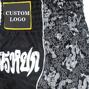 Vêtements d'arts martiaux imprimés, 100% polyester, sur mesure, prix de gros, qualité supérieure, vêtements de combat, shorts de Muay Thai - Product Image 5