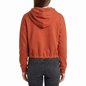 Haut décontracté à capuche asymétrique pour femme, style athlétique, avec fentes latérales - Product Image 4