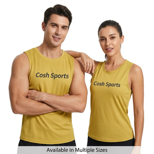 Camisetas Deportivas Cosh Sports Fitness, Camisetas sin Mangas de Secado Rápido que Absorben la Humedad, Camisetas de Gimnasio para Entrenamiento - Product Image 1