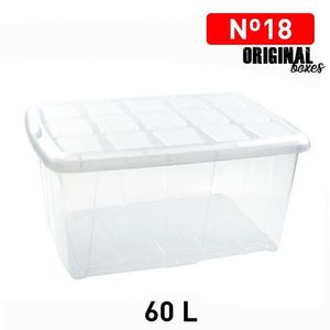 Caja de Almacenamiento de Plástico Transparente N18 para Organizar y Proteger sus Artículos - Product Image 3