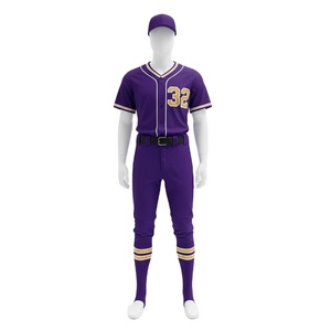 Maillots de baseball et ensembles d'uniformes personnalisés professionnels, respirants, imprimés, de haute qualité, durables, vêtements de sport - Product Image 1
