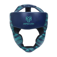 Protège-tête de boxe en cuir de haute qualité pour l'entraînement MMA - Conception personnalisée, sécurité, unisexe, adulte