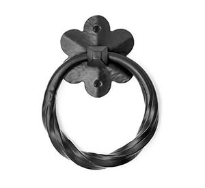 Support de serviette en fer design pour salle de bain, avec quincaillerie d'installation facile incluse pour une pose rapide - Product Image 3