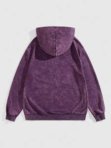 เสื้อสเวตเชิ้ตผู้ชายผ้าฝ้ายแบบสั่งทำพิเศษ สีพื้น คอกลม ทรงปกติ เป็นมิตรกับสิ่งแวดล้อม บริการ ODM OEM เสื้อผ้าลำลองสำหรับฤดูใบไม้ร่วง - Product Image 1
