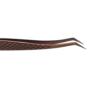Pinces à cils en acier inoxydable personnalisées de qualité supérieure avec pointe très fine pour extensions de cils volume - Product Image 4
