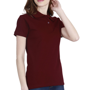 Fabricación Profesional de Camisetas Polo para Mujer de Buena Calidad con Logotipo Personalizado, Camisetas Polo Ligeras y Transpirables para Mujer, OEM - Product Image 3
