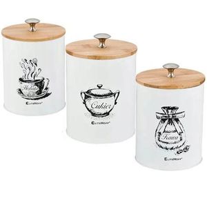 Bocaux de cuisine haut de gamme avec une construction métallique robuste, une finition raffinée et des performances de rangement fiables pour un usage quotidien - Product Image 2