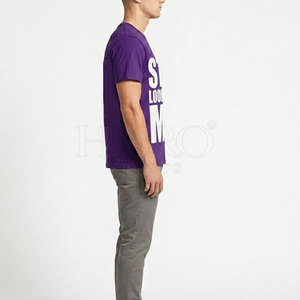 เสื้อยืดพิมพ์ลายกราฟิกสไตล์ลำลองทันสมัย ผ้าฝ้ายพรีเมียม นุ่ม ระบายอากาศได้ดี สวมใส่สบาย สตรีทแวร์ ผู้ชาย - Product Image 4