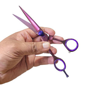 Tijeras de Peluquería para Diestros KAAMIR INSTRUMENTS, Precisión, 32 Dientes, Diseño Ligero, Mango Mediano, Precio Directo de Fábrica - Product Image 1