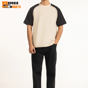 Camiseta Formal de Punto para Hombre, Corte Regular, 100% Algodón Jersey, Transpirable, 180 Gramos, Tallas Grandes, Hombros Caídos - Product Image 5