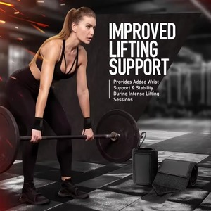 Bandes de maintien pour poignets de musculation, sangles de soutien robustes pour haltérophilie, équipement de protection pour le pouce pour la gym, le fitness et la musculation - Product Image 5