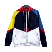 Nouvelle Veste Coupe-Vent Color Block à Demi-Zip, Style Anorak Sportif, Impression Logo Personnalisé, Grande Taille, Été