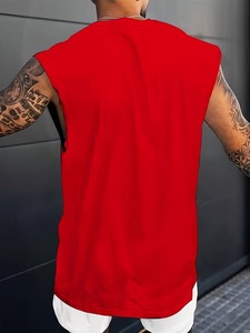 เสื้อกล้ามออกกำลังกายผู้ชายแบบแห้งเร็ว มีสต็อกพร้อมส่ง - Product Image 2