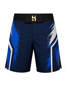 Shorts de combat MMA à prix de gros, extensibles, respirants, avec taille ajustable, pour arts martiaux mixtes, pour jeunes et adultes - Product Image 5