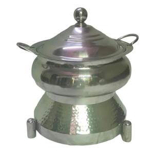 หม้อสแตนเลสเคลือบทองแดง ฝาแก้ว ใช้กับเตาแม่เหล็กไฟฟ้าได้ เหมาะสำหรับทำซุปและตุ๋น - Product Image 4