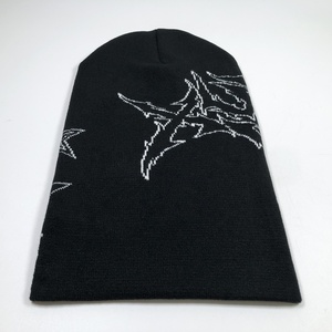 หน้ากากสกีแบบถักลายแจ็คการ์ดอะคริลิกคุณภาพสูง OEM สำหรับฤดูหนาว แบบ 1 รู  ปรับแต่งได้ สำหรับทั้งชายและหญิง - Product Image 2