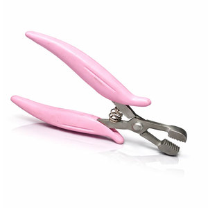 Pince professionnelle pour enlever les extensions de cheveux avec étui, usage en salon, poignée rose, prix d'usine OEM - Product Image 1