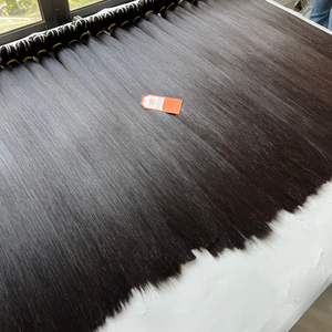 Vente en gros pas cher Extensions de cheveux Remy russes vierges à cuticule alignée à double tirage Faisceaux de cheveux raides de haute qualité - Product Image 1