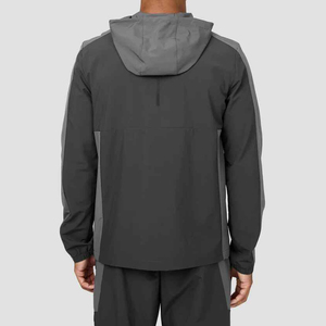 Conjunto deportivo personalizado para hombre, chaqueta cortavientos de nailon y pantalones de chándal, conjunto deportivo, ropa deportiva urbana, conjunto cortavientos. - Product Image 4