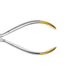 Coupe-fil distal orthodontique en acier inoxydable avec poignée ergonomique confortable pour la coupe de fils dentaires, chirurgicaux et orthodontiques - Product Image 3