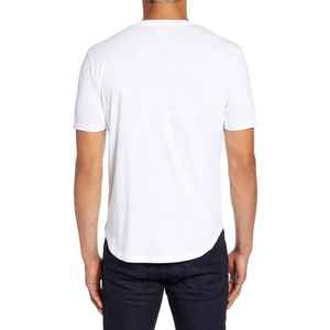 Camisetas de Cuello en V para Hombre, 100% Algodón Orgánico, de Alta Calidad, al por Mayor, Lisas, Personalizables, Casuales, Ecológicas, Transpirables y de Secado Rápido - Product Image 4