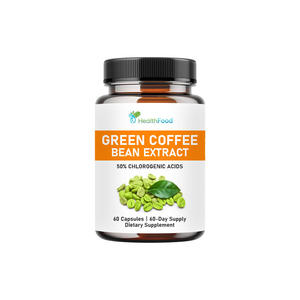 Extracto de Grano de Café Verde Más Vendido, Promueve la Quema de Grasa, Cápsulas para Bajar de Peso, Cápsulas de Extracto de Grano de Café Verde - Product Image 1
