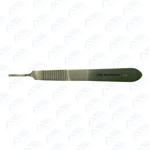 Poignée de scalpel médical Lames chirurgicales Support de scalpel médical Instruments chirurgicaux dentaires Acier inoxydable de haute qualité - Product Image 6