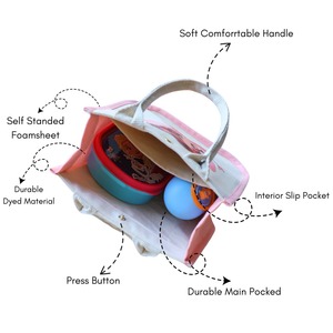 Bolsa de lona de algodón resistente para niños, muy demandada, para libros escolares, juguetes y viajes, disponible entre los más vendidos. - Product Image 6