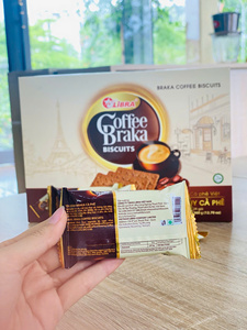 คุกกี้กาแฟราคาดีที่สุด 360 กรัม ขนมกรอบ OEM ODM ผู้ผลิตจากเวียดนาม - Product Image 3