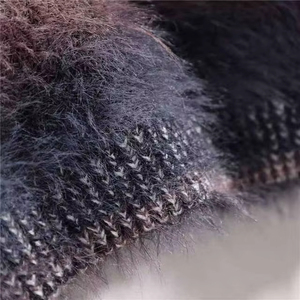 Custom Mohair <b>Cardigan</b> Floral Pattern Breathable Front Logo Autumn Knitwear - Product Image 3