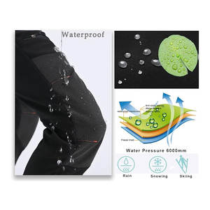 Pantalones de Esquí Impermeables, Aislantes, con Cierre en la Parte Inferior de la Pierna, Resistentes al Viento, para Clima Frío e Invierno - Product Image 4