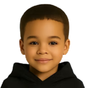 Sweat à capuche brodé noir pour garçon, pull décontracté à manches longues, streetwear quotidien, vêtement confortable pour un style de vie actif - Product Image 4