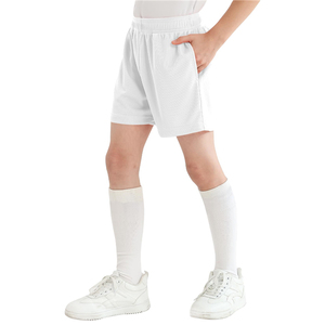 Pantalones Cortos Deportivos para Niños, 100% Poliéster, con Bolsillos, para Estudiantes, para Correr, para la Escuela, para Fútbol, Baloncesto - Product Image 5