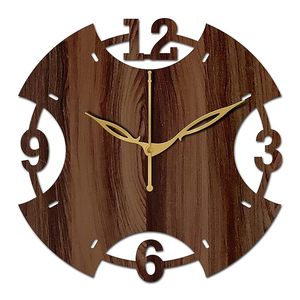 Handmade Wooden <b>Clock</b> Vintage Style Decorative <b>Wall</b> <b>Clock</b> Budget Friendly Home Decor Premium Wooden <b>Clock</b> - Product Image 4
