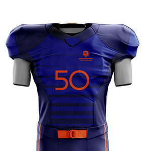 Nouvelle arrivée, uniforme de football américain respirant pour hommes, design personnalisable et haute qualité, vente en gros pour les équipes - Product Image 3