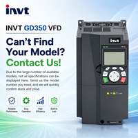 Shenzhen INVT GD350 380-480V 1.5-500kW 3 Fasa VFD Penggerak Frekuensi Variabel Industri AC Drive Kontrol V/F IP21 Pompa Air Kipas