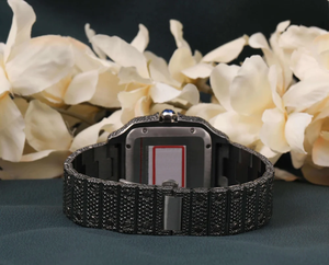 Reloj de Pulsera de Lujo, Mecánico, con Diamantes, de Acero Inoxidable, Dos Tonos, Dorado y Plateado, para Regalo, Clásico y Elegante - Product Image 3