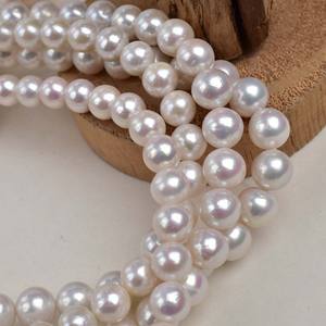 Collier de perles d'eau douce naturelles de luxe léger avec perles Edison haut de gamme 9-10-11mm, brillance éclatante, nouveau produit - Product Image 3