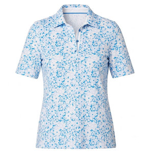 Premium Knitted Casual Stretch Fabric Short Sleeve <b>Women</b> <b>Golf</b> for Shirt Eco-Friendly Breathable Fabric for <b>Golf</b> Training - Product Image 1