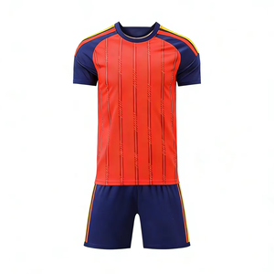 Uniformes de Fútbol Personalizados, Duraderos y Transpirables, 100% Poliéster, Ropa Deportiva de Alta Calidad, Secado Rápido, Servicio OEM de Pakistán - Product Image 1