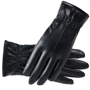 Guantes de Conducción de Invierno de Cuero de Alta Calidad, Protección para las Manos, Profesionales, Unisex, con Pantalla Táctil - Product Image 6