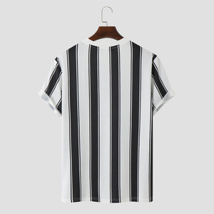 Camisetas de Hombre al por Mayor de Alta Calidad, 100% Algodón, Lona Sólida, Transpirable, Corte Regular, con Estampado Digital Frontal y Logotipo Personalizado - Product Image 2