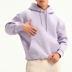 Personnalisez vos propres sweats à capuche d'hiver pour hommes en gros - Polaire de haute qualité, respirant, avec poche unie, manches longues, style décontracté streetwear - Product Image 4
