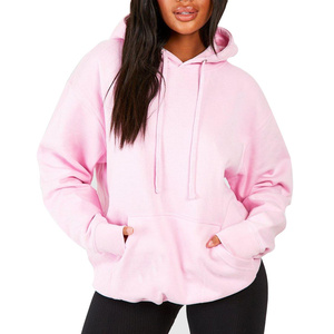 Sudadera con Capucha Estilo Utilitario para Mujer, Sudadera de Forro Polar de Peso Medio, Informal, Urbana, para Exteriores, Ropa de Calle, Atuendo de Invierno - Product Image 1