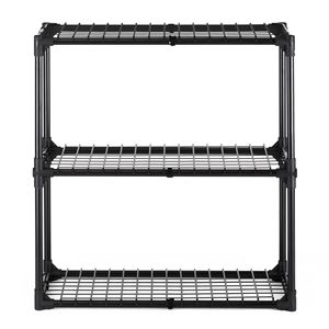 1-Pack 3-Sheelf Wire Rack pratiche scaffalature per l'organizzazione e lo stoccaggio - Product Image 6