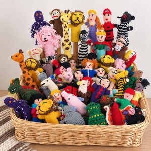 หุ่นนิ้วถักมือจากเปรู - Product Image 1