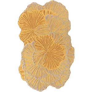 Tapis d'intérieur moderne personnalisé en laine tuftée à la main, à poils ras, motif géométrique treillis, tons terreux taupe et bleu ciel côtier, pour l'hôtellerie - Product Image 3