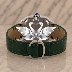 Premium Quality Moissanite Diamond Watch with VVS Stones for Men Fashion Jewelry Wristwatch Available At Export Price - Product Image 1
